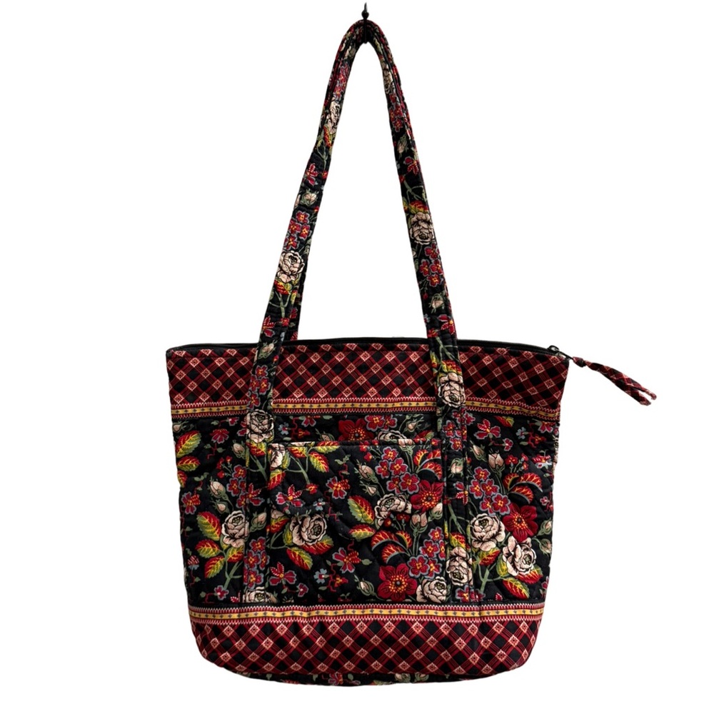 VERA BRADLEY Petite Paddy Tote Bag / Shoulder Bag in Anastasia Floral Pattern - Picture 2 of 7
